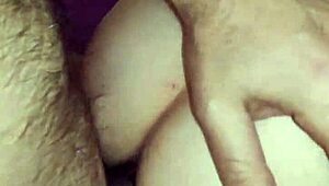 Russian Amateur Couple MILF Husband Big Cock Homemade Stockings