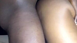 Big Ass Ebony Bounces On Big Black Dick
