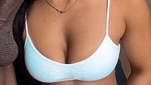 Sloppy BLOWJOB on camera during video call with husband -amateur nysdel-