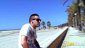 yo, this french brunette's totally up for some naughty outdoor anal action today