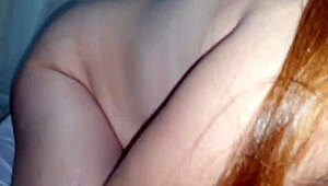 after her blowjob i left her brazilian pussy wide open and full of cum