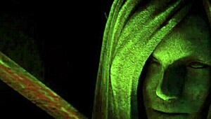 Girl Fucked by Floating Dildo in Solo Play