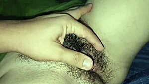 vintage bush of my sexy latina stepdaughter in real amateur roleplay