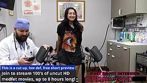 The girl is going to enter the university, she needs to pass physical exam by Doctor Tampa