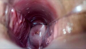 Wow, intense vaginal orgasm with a speculum! 😍
