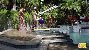 An Innocent Conversation Turns Into Lesbian Sex Game