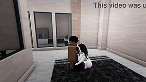 BIG ASS BLOWJOB WITH ROBLOX PORN STAR