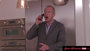 My pervy stepdad loves anal, so I let him fuck my ass.