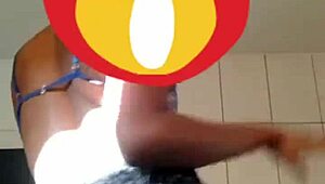 My young wife dancing funk in Brazil. What a captivating sight!