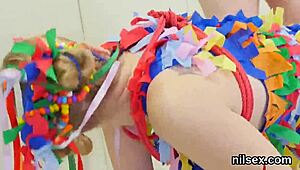 Naughty sweetie faces brutal anal treatment in asylum