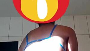 My young wife dancing funk in Brazil. What a captivating sight!