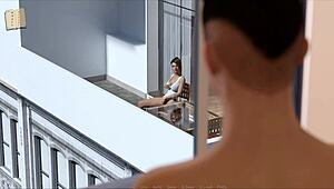 Залезаю внутрь Дженнифер 45