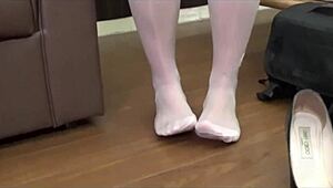 Former Receptionist from Major Firm Enjoys Intimate Amateur Filming at 26.