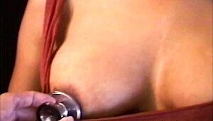 Doctor doing full bush check-up on milf, wow!