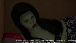 Emily's Descent Into Shaved Pussy Femdom Temptations