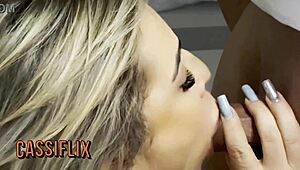 blonde tanned milf rides big cock teasing ass shaking tattoo