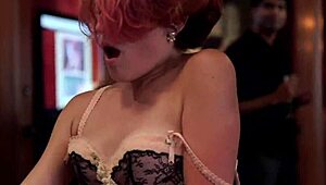 The hot girl was fucked at the party by her master
