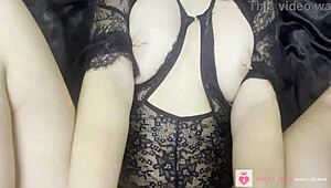 Watch my pussy teased in lingerie for you, neighbor?
