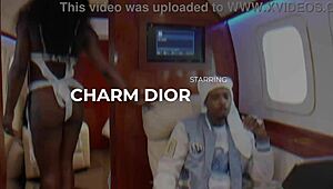 Wearing a bonnet during a flight