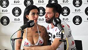 mica dellorto enters the spicy casting room