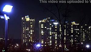 Female hospitality secretary shines in soft Korean setting.