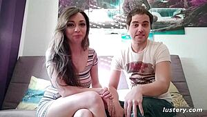 me n’ miriam with jorge gettin’ wild outdoors, love on the rocks lustery 700