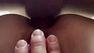 shy girl goes wild with orgasms on that huge cock