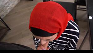 horny stepson teaches lilly hall blowjobs