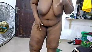 Rate my dance, but can you handle this curvy hairy solo tease?