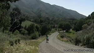 Two girls have an awesome lesbian sex with intense oral action