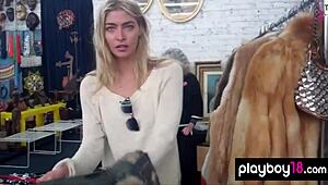 Lisa Seiffert Poses Outdoors