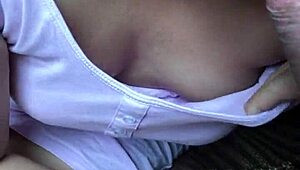 Chinese wife pours yogurt on cock and licks it off. A wild blowjob story unfolds.