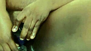 Watch ebony lesbians with big tits get double penetrated and squirt?