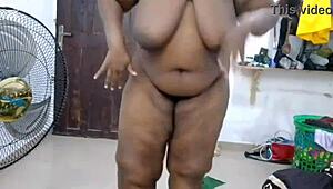 Rate my dance, but can you handle this curvy hairy solo tease?