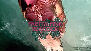 pretty girl shows hairy ass outdoors, gets facial cumshot