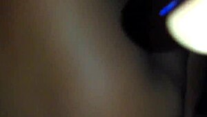 Big Ebony Beauty Takes Monster Cock Creampie