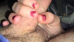 i watch my wife jerk blow and fuck till cum covers her asshole