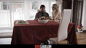 i can’t believe stepmom and stepdad got me, their blonde stepdaughter, into this wild threesome