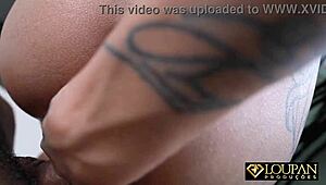 Caroleta Chokes On Cock And Takes Anal