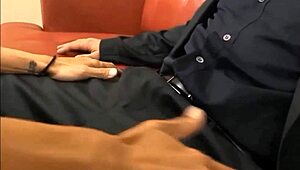 two hot asians taking a huge cock in their assholes 😈