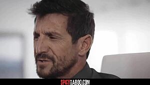 i can’t believe stepmom and stepdad got me, their blonde stepdaughter, into this wild threesome