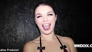 Wolf whistle studios shooting our gloryhole gangbang with anastasia rose anastasiarosexx