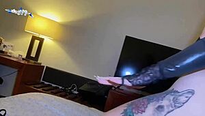 Famous Colombian Influencer Sucks And Fucks Manager On Business Trip