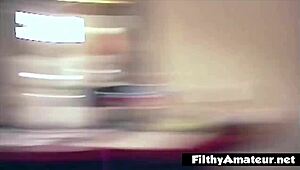 Multi-Orgasmic Nymphomaniac Wife Explodes in Homemade Ecstasy