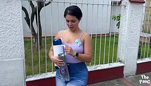 Paula's beautiful Colombian casting debut