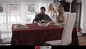 i can’t believe stepmom and stepdad got me, their blonde stepdaughter, into this wild threesome