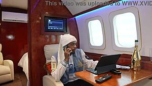 Wearing a bonnet during a flight