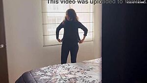 Stepmom Caught Me Watching, Now I Finger Her Wet Pussy!