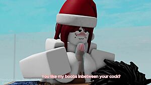 red haired woman receives big black cock attention