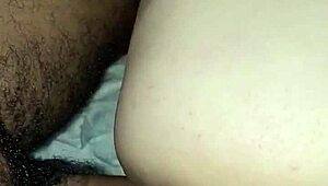 how deep is that big black cock going in bae making her squirt?